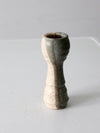 vintage studio pottery chalice