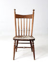 antique children's spindle back chair