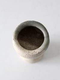 vintage studio pottery chalice