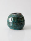 vintage studio pottery vase
