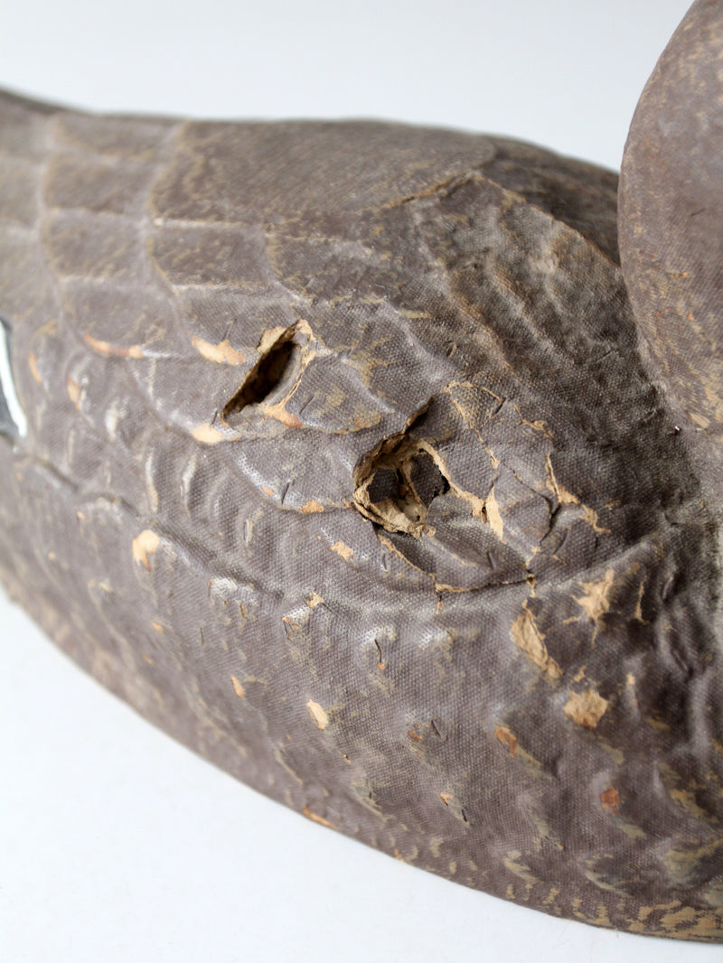 vintage Ariduk duck decoy by General Fibre Co.