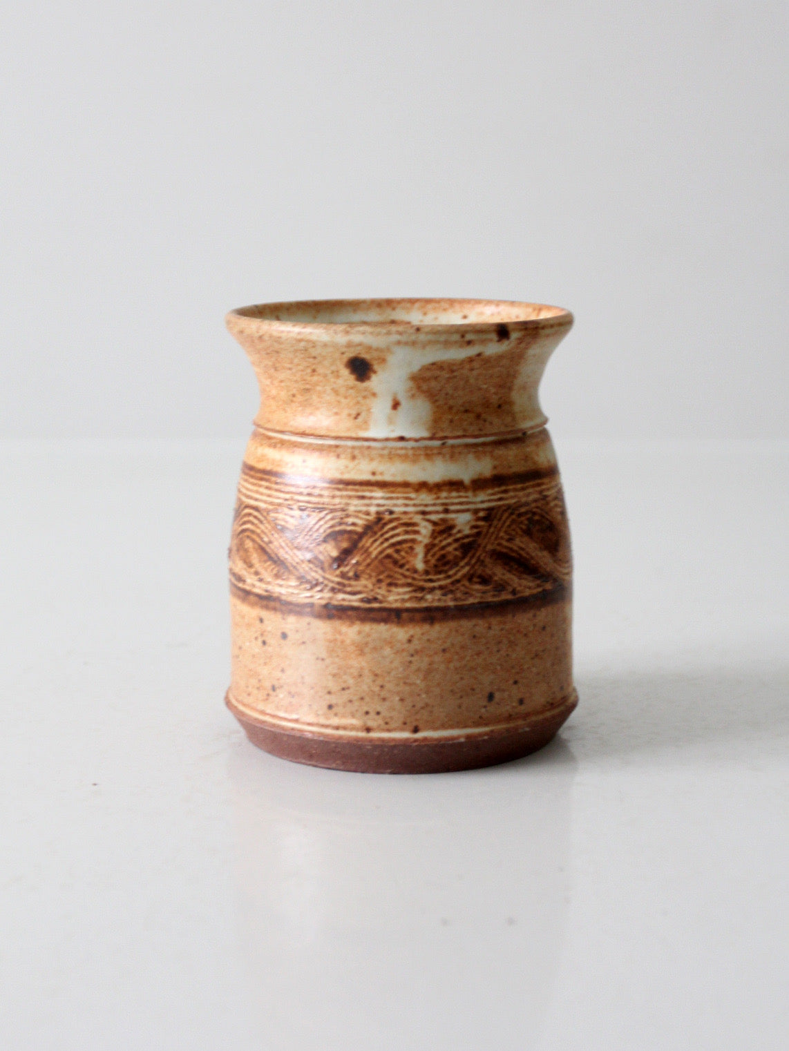 vintage studio pottery vase
