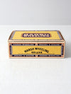 vintage Marsh & Wheeling cigar box