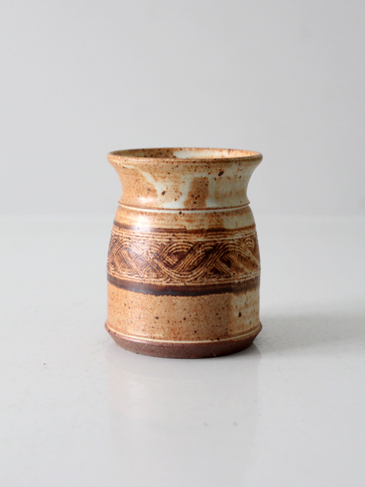 vintage studio pottery vase