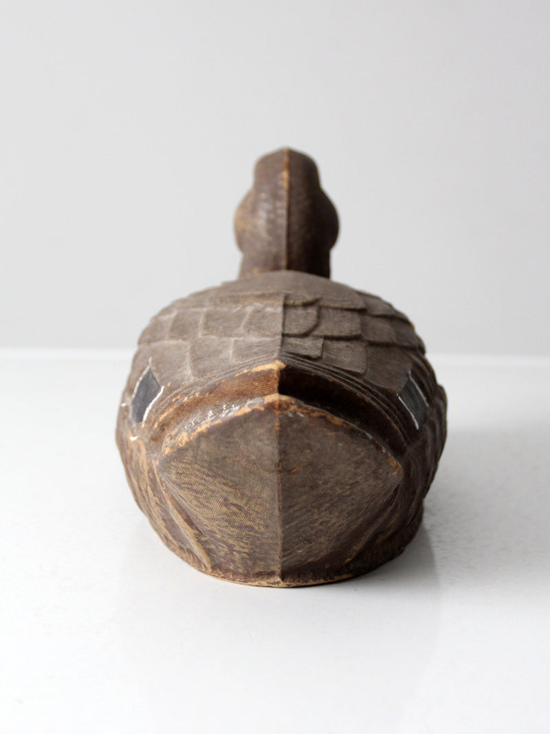 vintage Ariduk duck decoy by General Fibre Co.