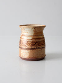 vintage studio pottery vase