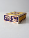 vintage Marsh & Wheeling cigar box