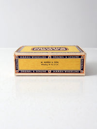 vintage Marsh & Wheeling cigar box