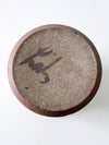 vintage studio pottery vase
