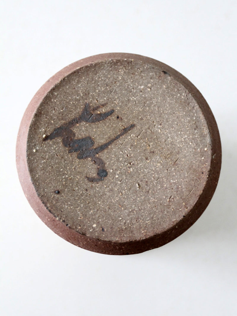 vintage studio pottery vase