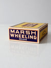 vintage Marsh & Wheeling cigar box