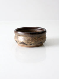 vintage studio pottery bowl