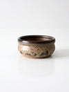 vintage studio pottery bowl