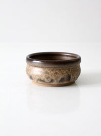 vintage studio pottery bowl