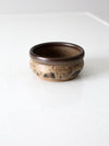 vintage studio pottery bowl