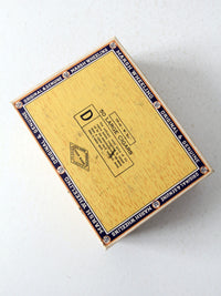 vintage Marsh & Wheeling cigar box