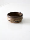 vintage studio pottery bowl