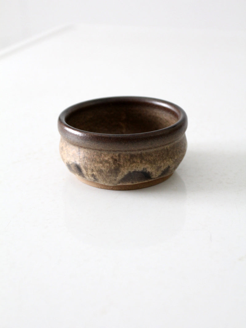 vintage studio pottery bowl