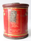 antique Union Leader tobacco tin canister