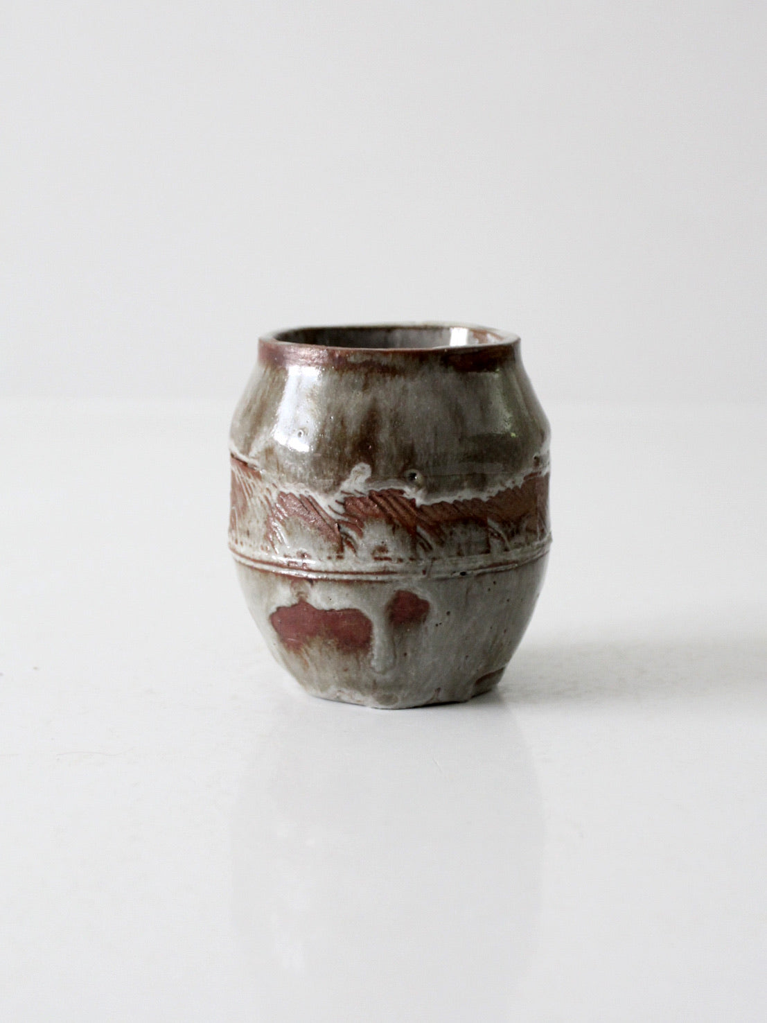 vintage studio pottery vase