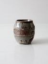 vintage studio pottery vase