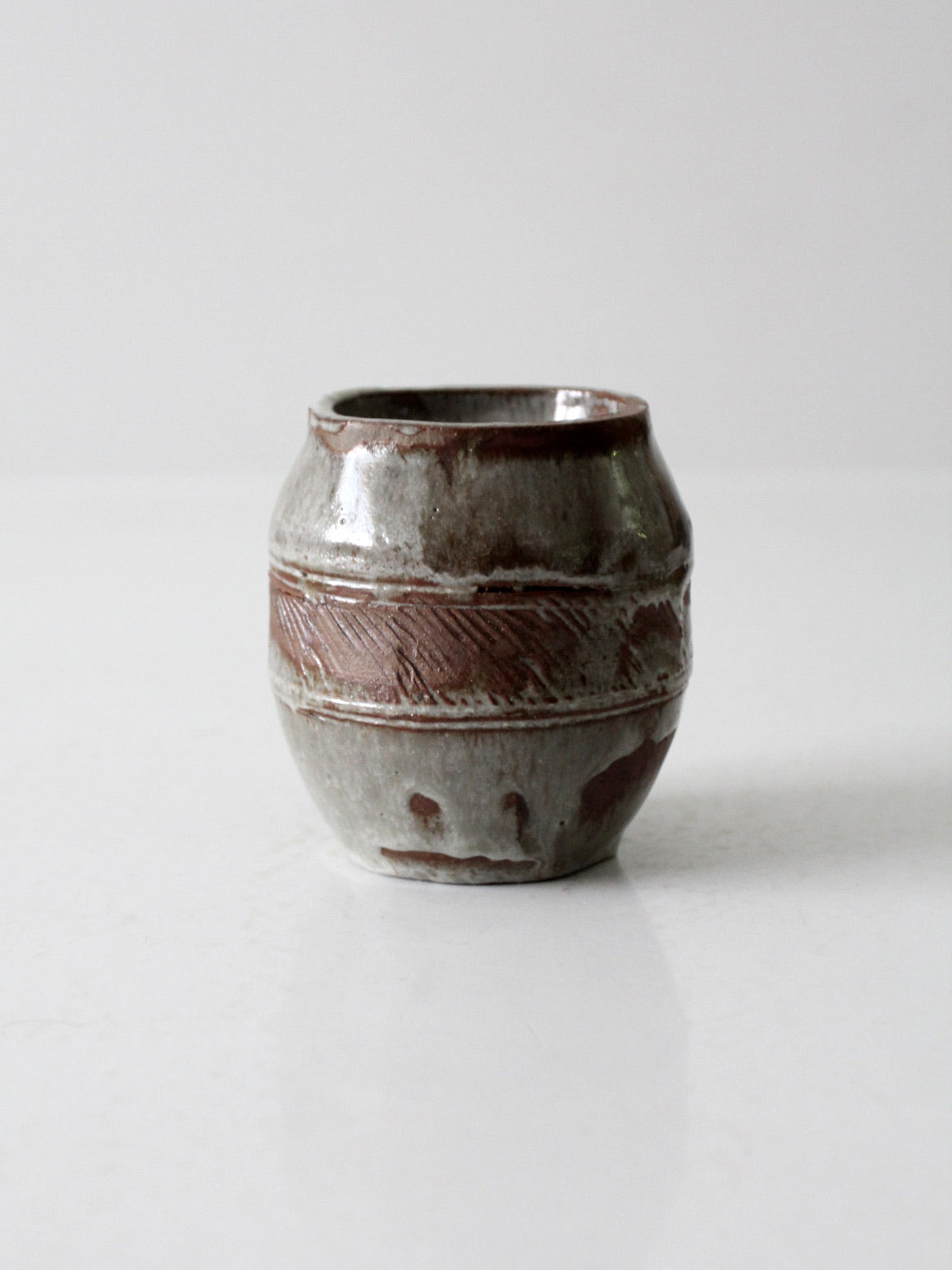 vintage studio pottery vase