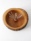 mid-century nut-cracker bowl set