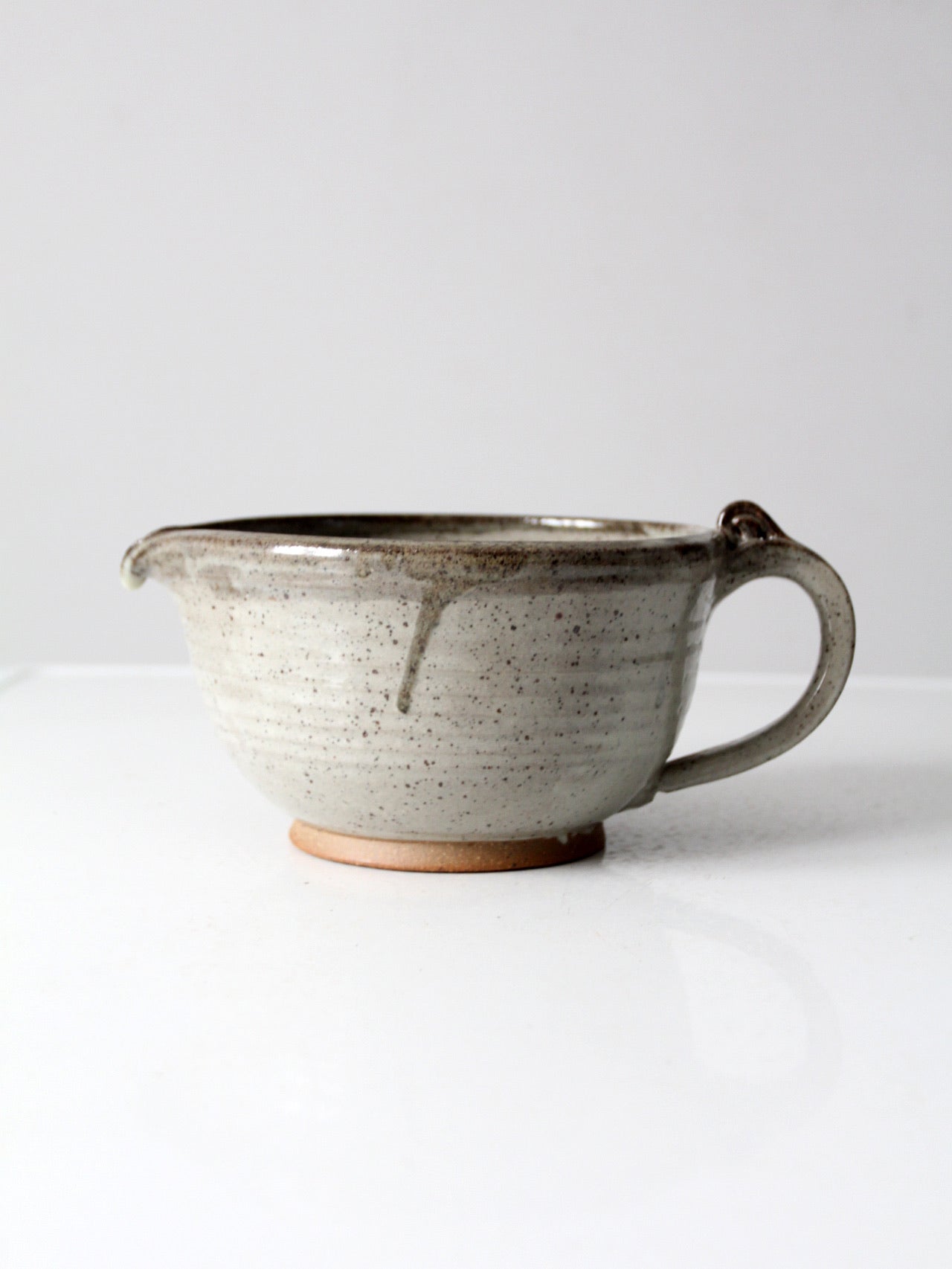 vintage studio pottery batter bowl