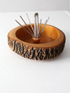 mid-century nut-cracker bowl set