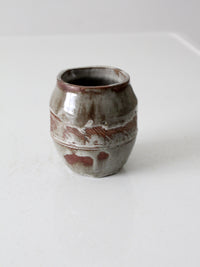 vintage studio pottery vase