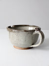 vintage studio pottery batter bowl