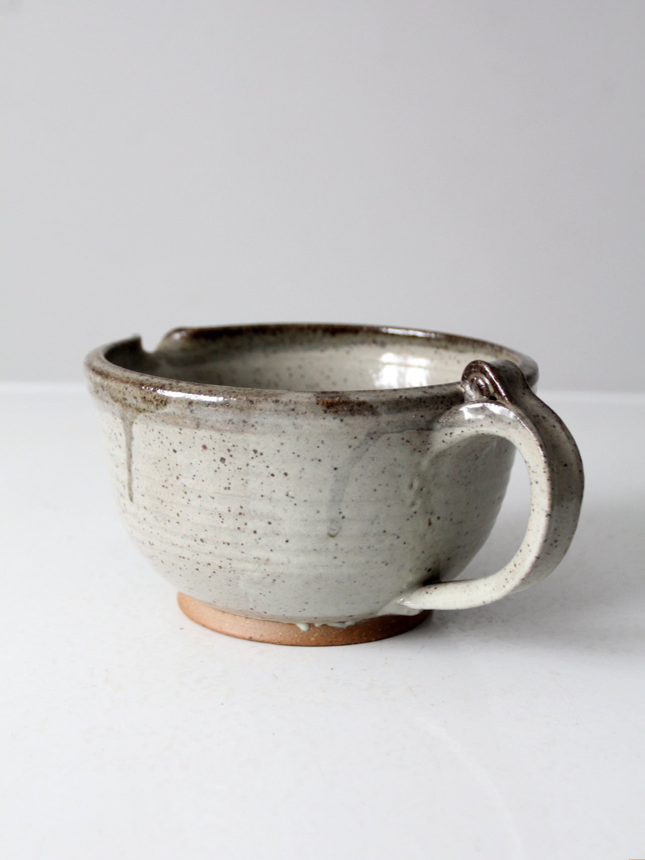 vintage studio pottery batter bowl