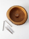 mid-century nut-cracker bowl set