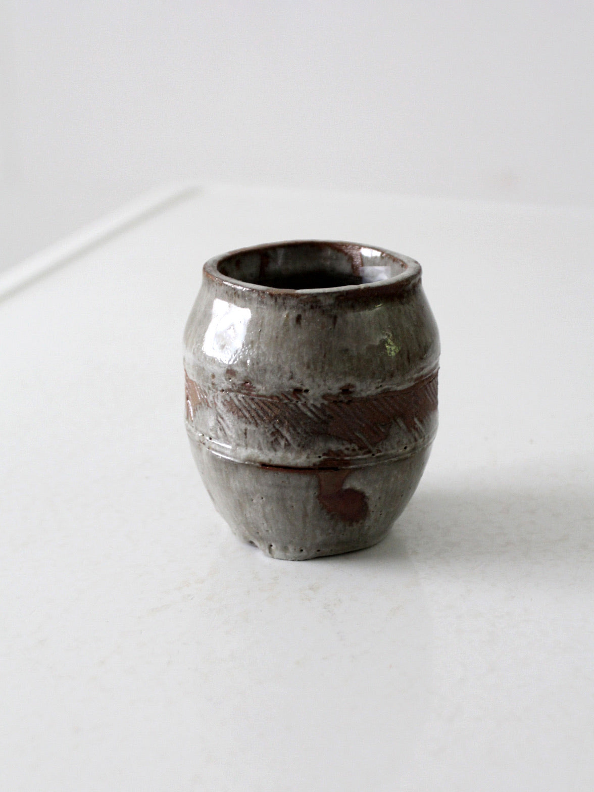 vintage studio pottery vase