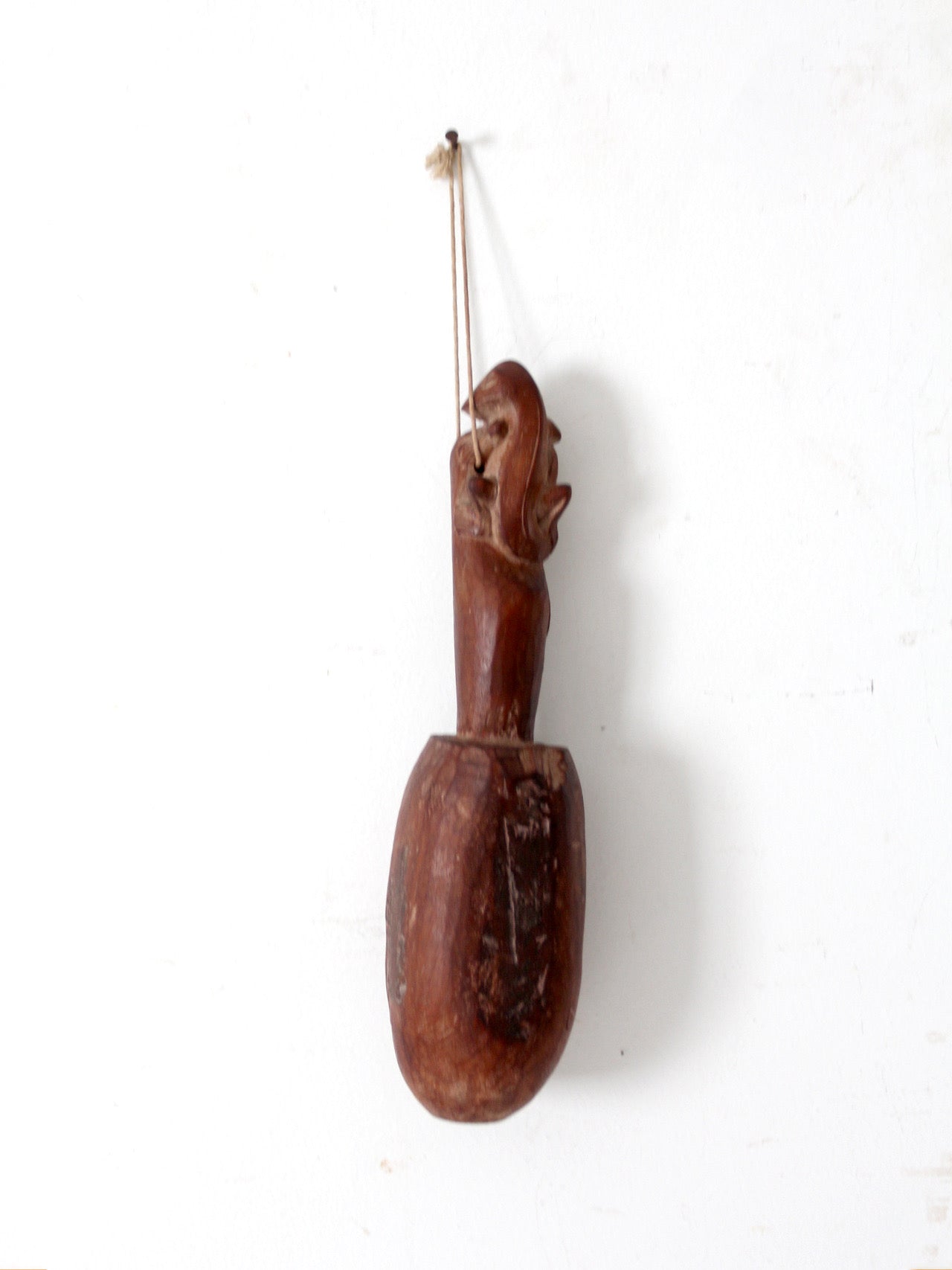 antique primitive Oceanic wooden pestle