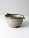 vintage studio pottery batter bowl