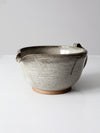 vintage studio pottery batter bowl
