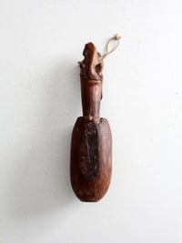 antique primitive Oceanic wooden pestle