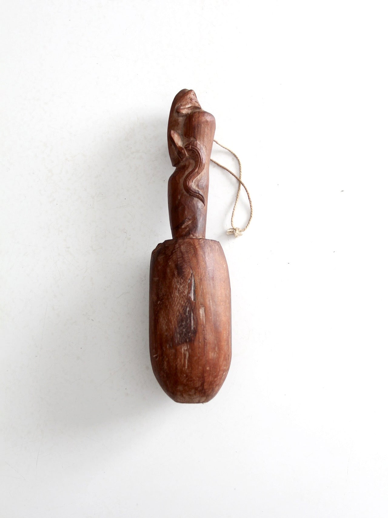antique primitive Oceanic wooden pestle
