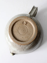 vintage studio pottery batter bowl