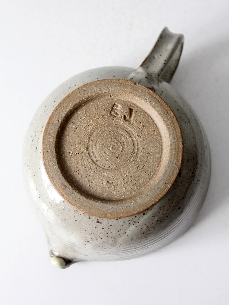 vintage studio pottery batter bowl