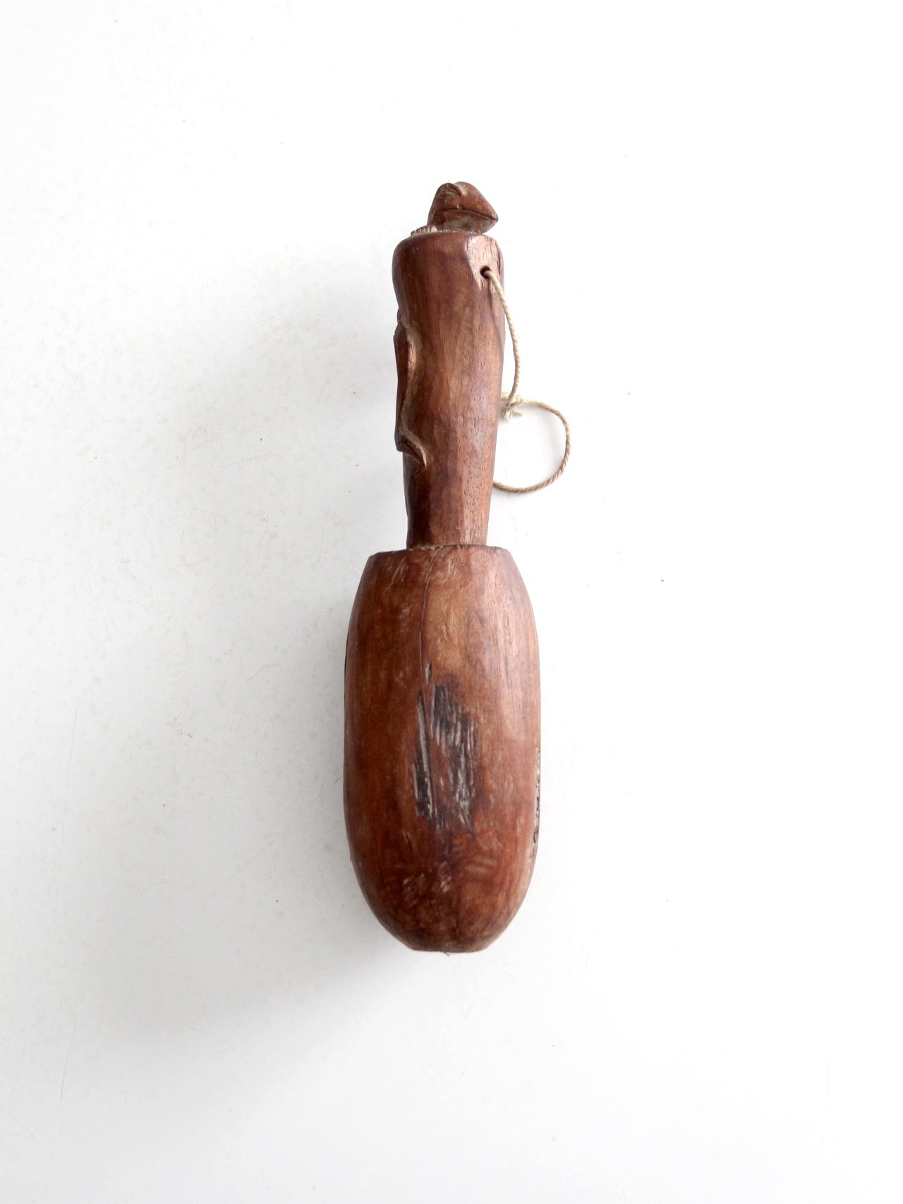antique primitive Oceanic wooden pestle