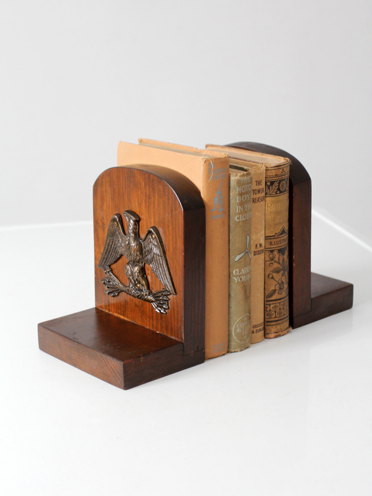 vintage eagle bookends