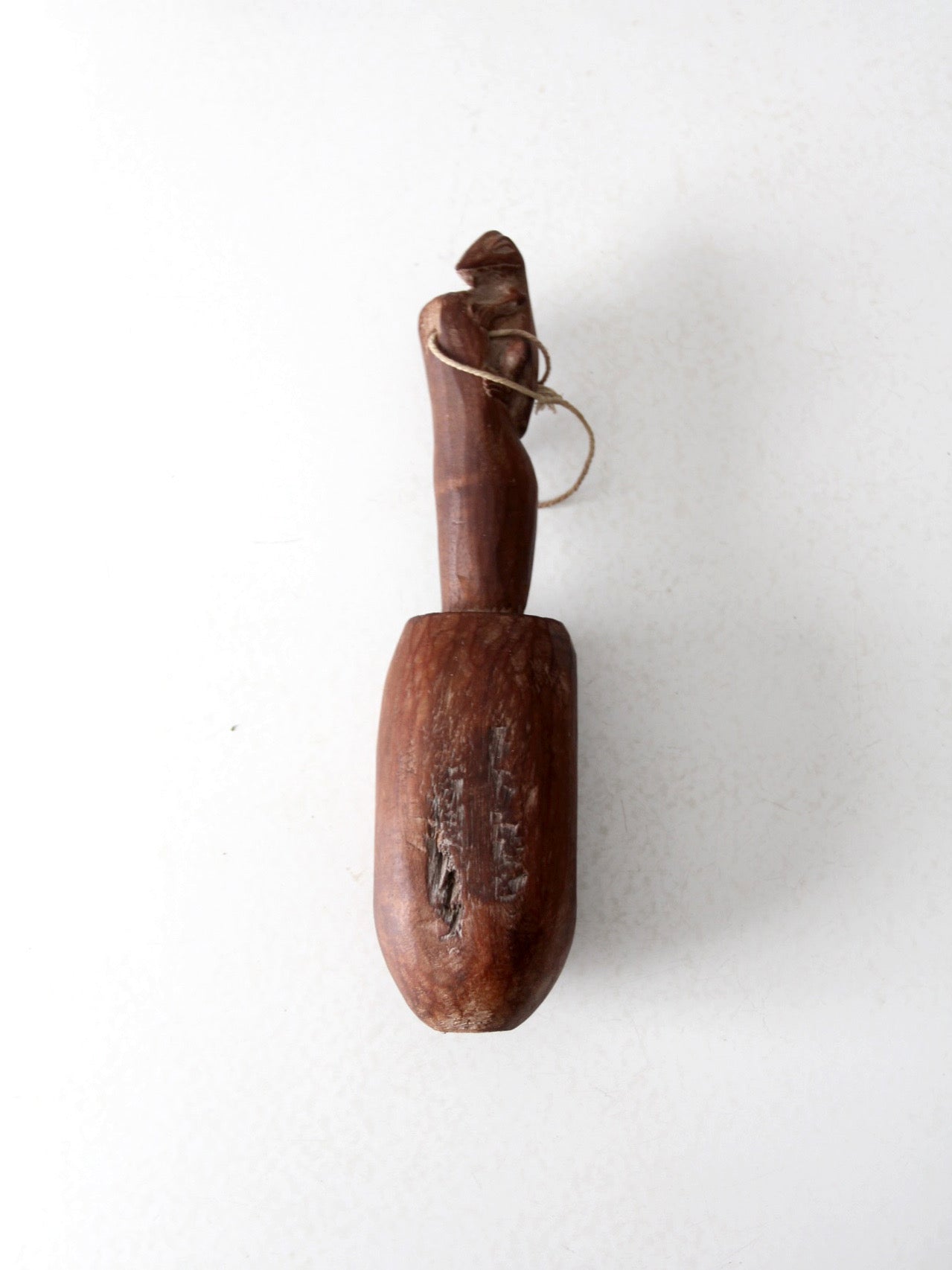 antique primitive Oceanic wooden pestle