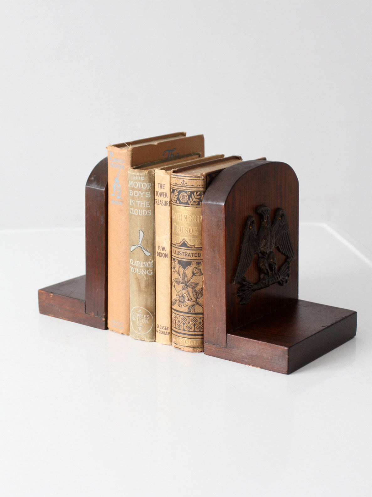 vintage eagle bookends