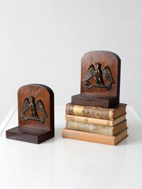 vintage eagle bookends