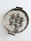 antique copper escargot pan