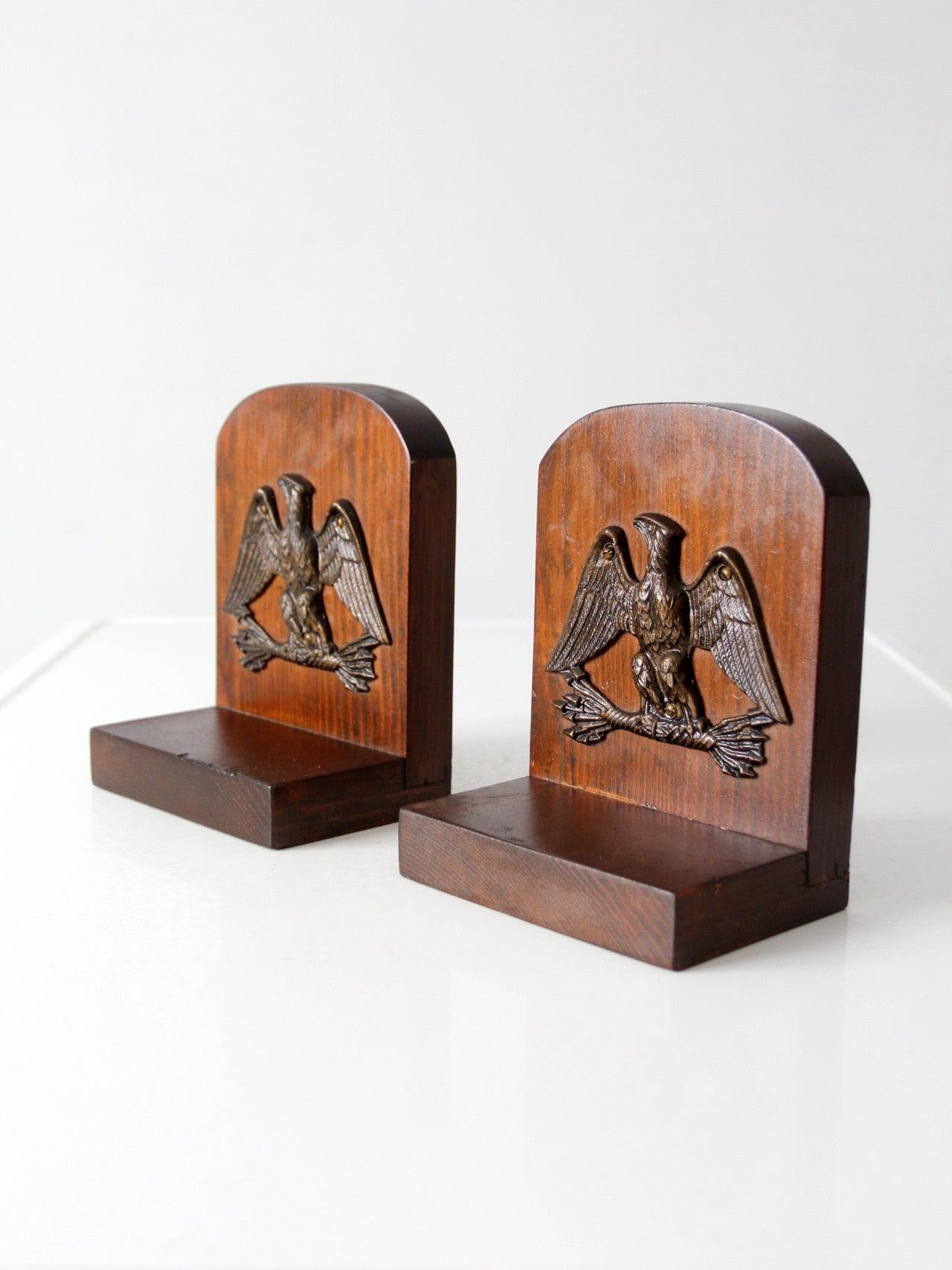 vintage eagle bookends