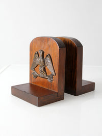 vintage eagle bookends