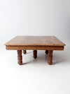 antique oak coffee table